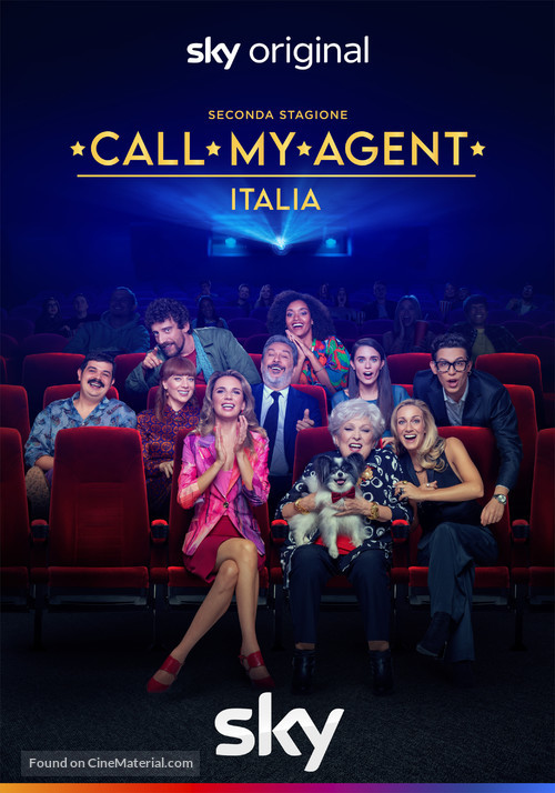 &quot;Call My Agent - Italia&quot; - Italian Movie Poster