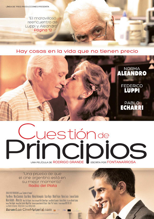 Cuesti&oacute;n de principios - Spanish Movie Poster