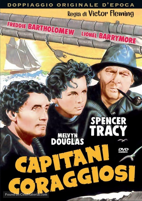 Captains Courageous - Italian DVD movie cover