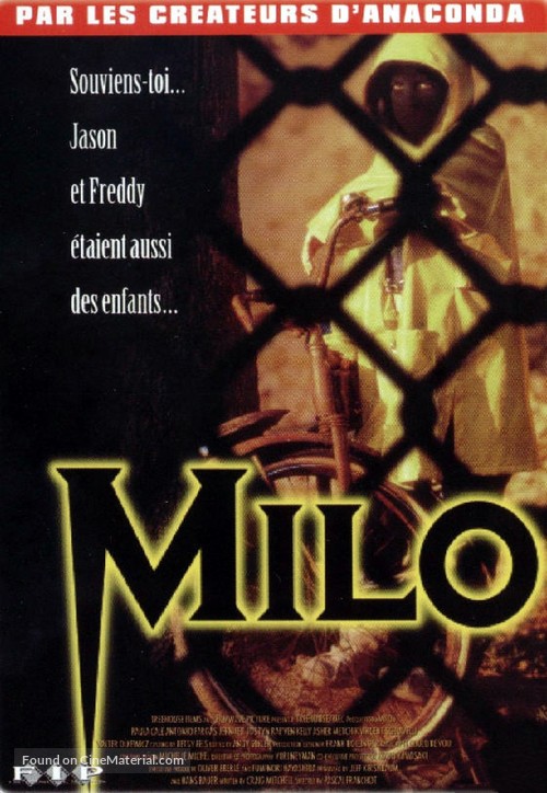 Milo - French DVD movie cover