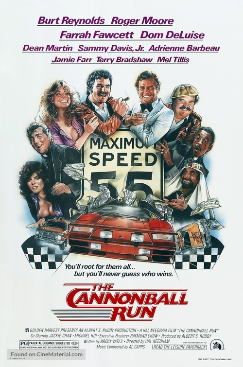 The Cannonball Run - Theatrical movie poster