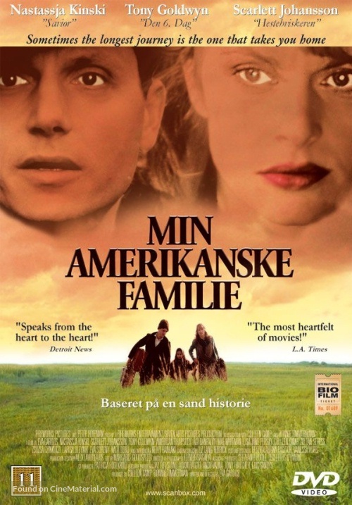 An American Rhapsody - Danish Movie Cover