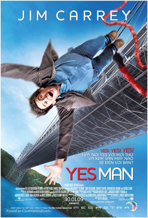 Yes Man (2008) Vietnamese movie poster