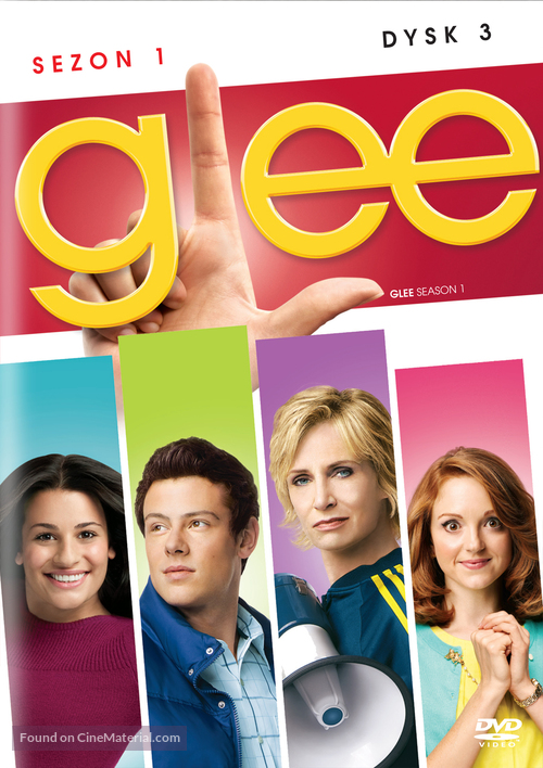 &quot;Glee&quot; - Polish DVD movie cover