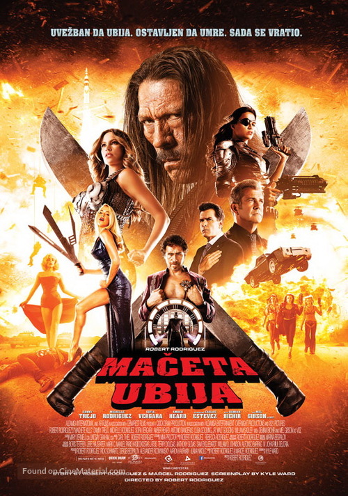 Machete Kills - Serbian Movie Poster