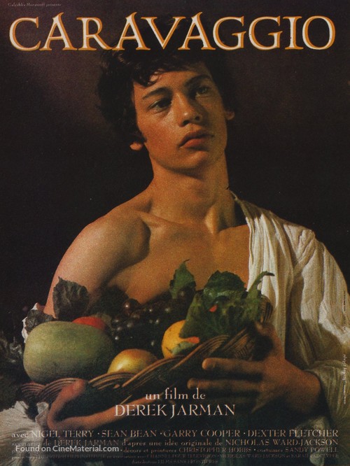 Caravaggio - French DVD movie cover