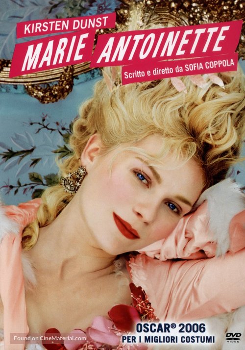 Marie Antoinette - Italian Movie Cover