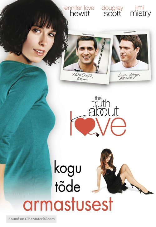 The Truth About Love - Estonian DVD movie cover