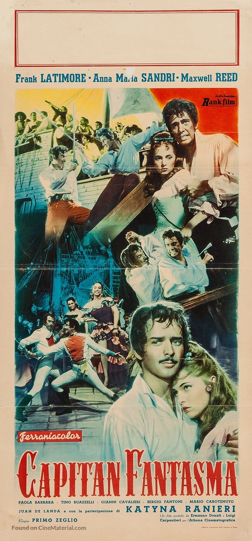 Capitan Fantasma - Italian Movie Poster