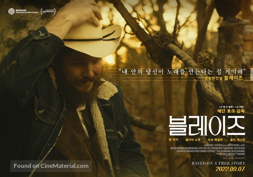Blaze - South Korean Movie Poster