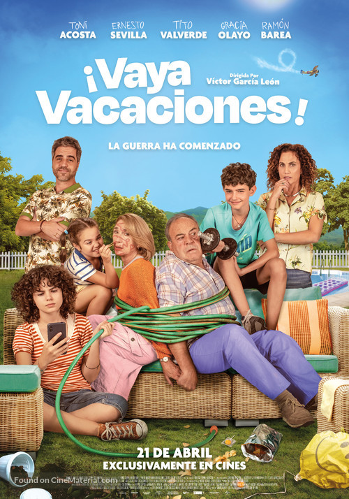 Vaya vacaciones - Spanish Movie Poster