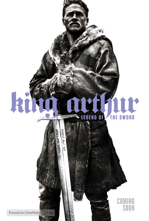 King Arthur: Legend of the Sword - British Movie Poster