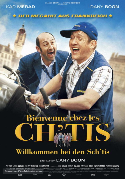 Bienvenue chez les Ch&#039;tis - Swiss Movie Poster