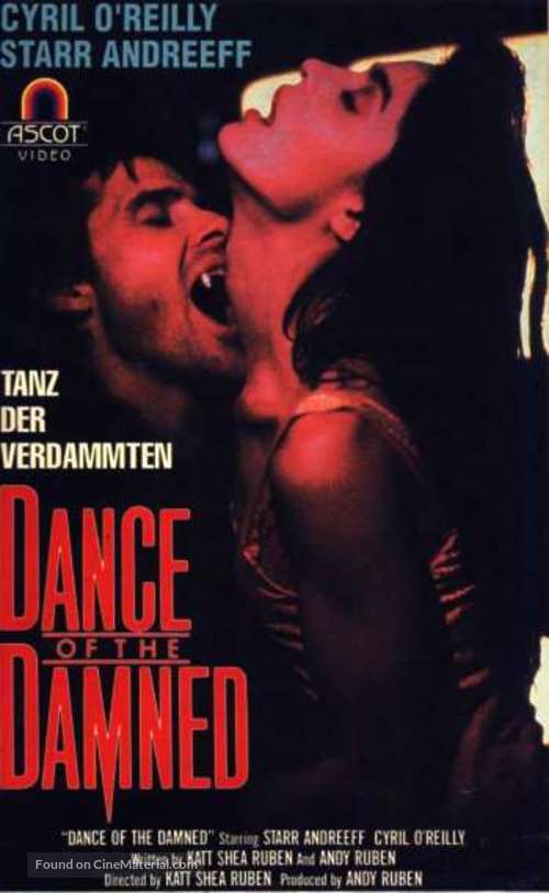 Dance of the Damned - German VHS movie cover