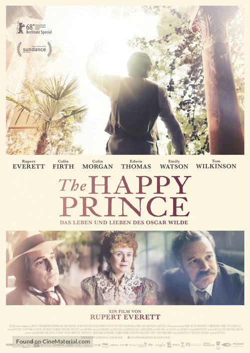 The Happy Prince - German Movie Poster