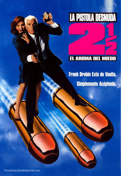 The Naked Gun 2&frac12;: The Smell of Fear - Argentinian DVD movie cover