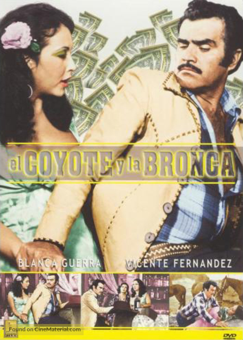 El Coyote y la Bronca - Mexican DVD movie cover