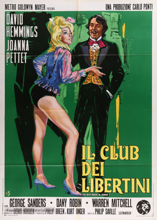 The Best House in London - Italian Movie Poster