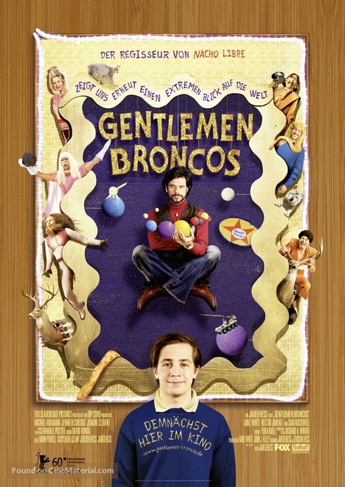 Gentlemen Broncos - German Movie Poster