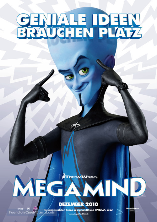 Megamind - German Movie Poster