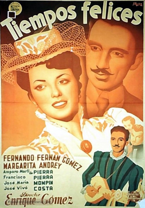 Tiempos felices - Spanish Movie Poster