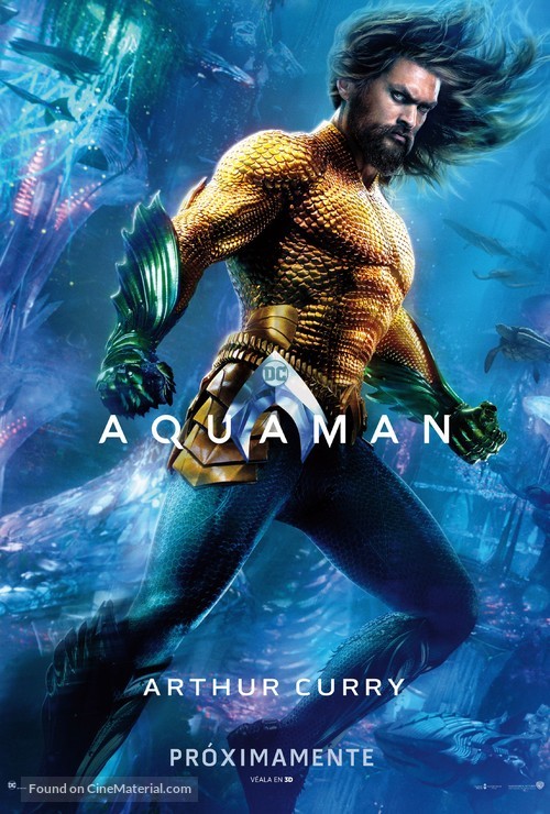 Aquaman - Mexican Movie Poster