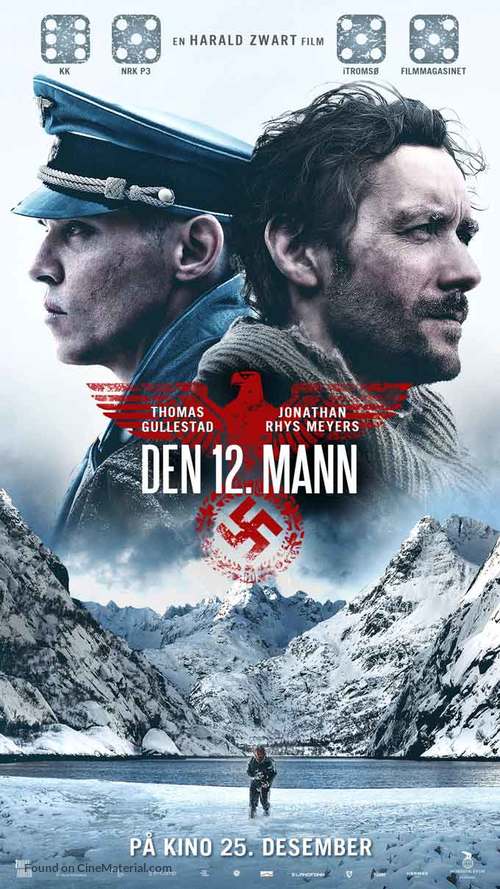 Den 12. mann - Norwegian Movie Poster