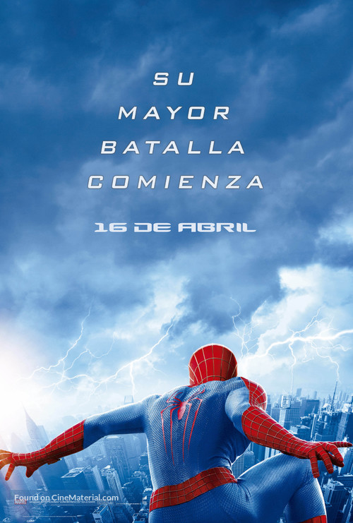 The Amazing Spider-Man 2 - Spanish Movie Poster