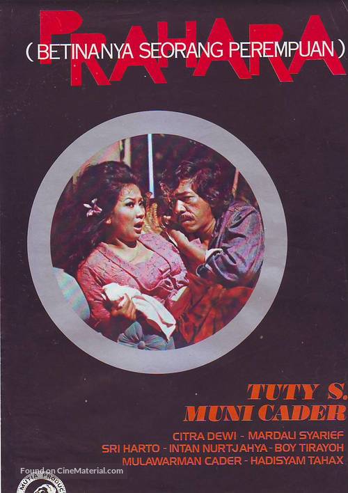Prahara - Indonesian Movie Poster