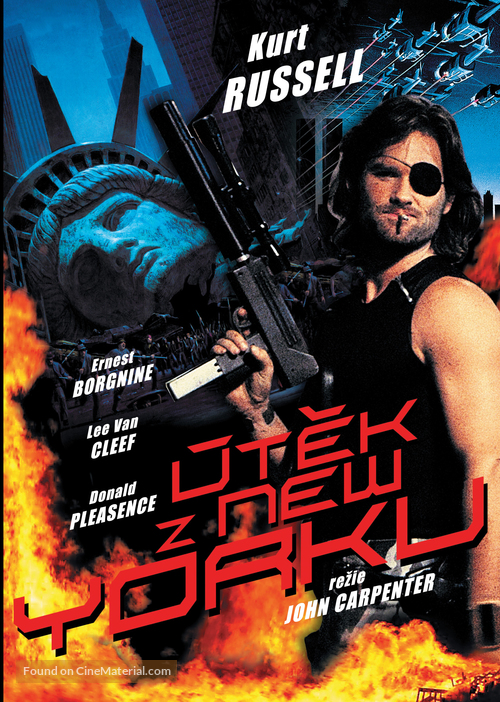Escape From New York - Czech Movie Cover