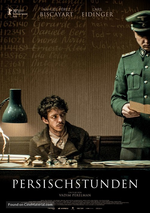 Persian Lessons - German Movie Poster