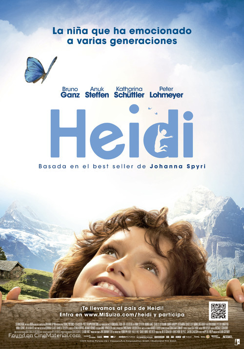 Heidi - Spanish Movie Poster