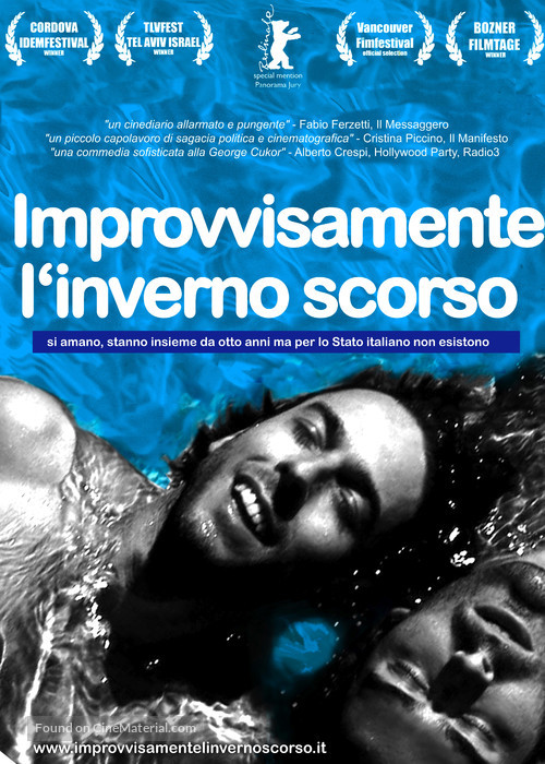 Improvvisamente l&#039;inverno scorso - Italian Movie Poster