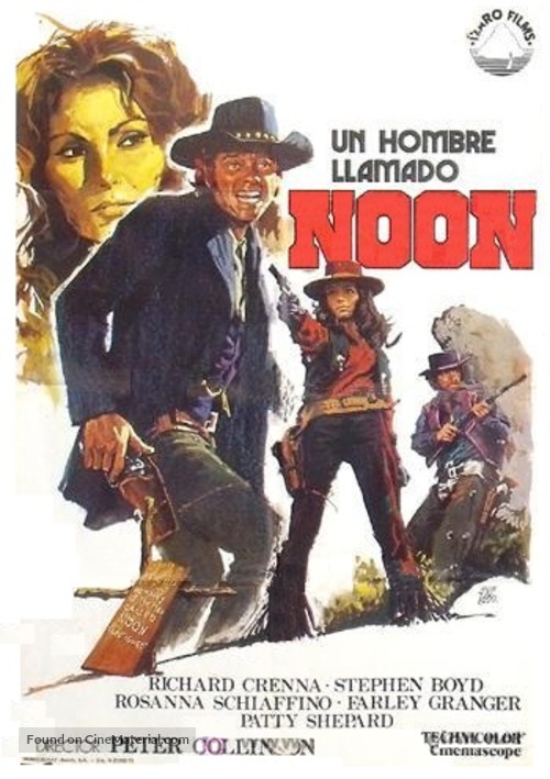 Un hombre llamado Noon - Spanish Movie Poster