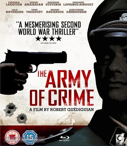 L&#039;arm&eacute;e du crime - British Movie Cover