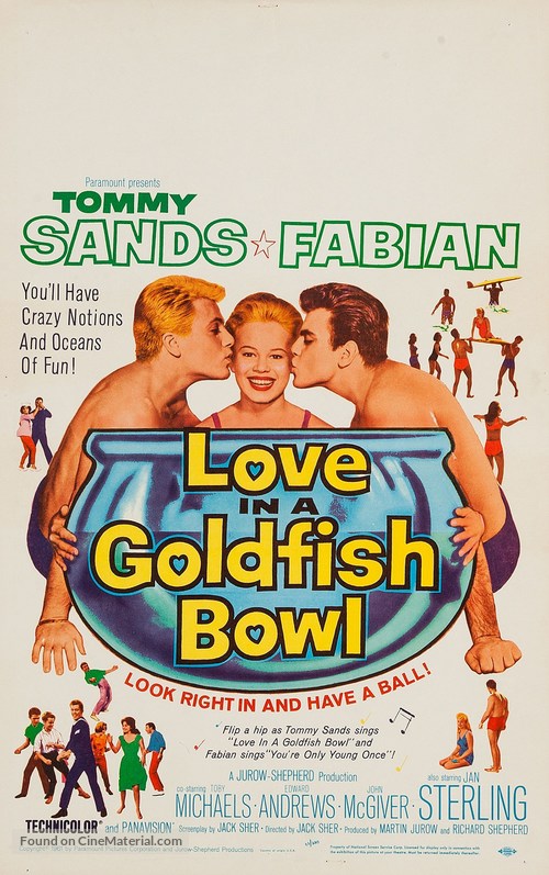 Love in a Goldfish Bowl - Movie Poster