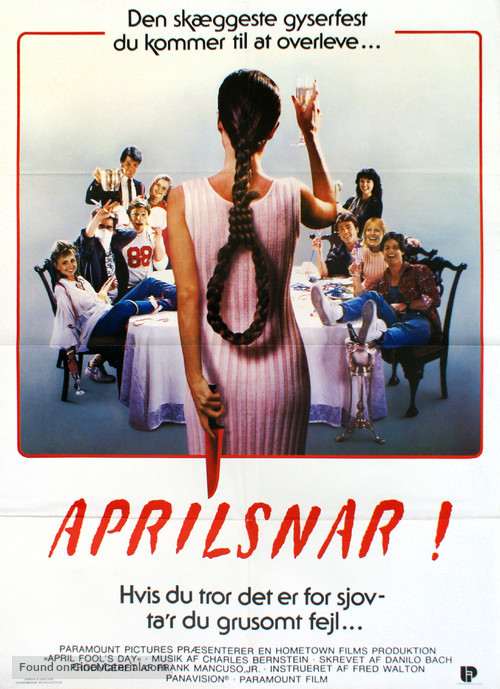 April Fool&#039;s Day - Danish Movie Poster