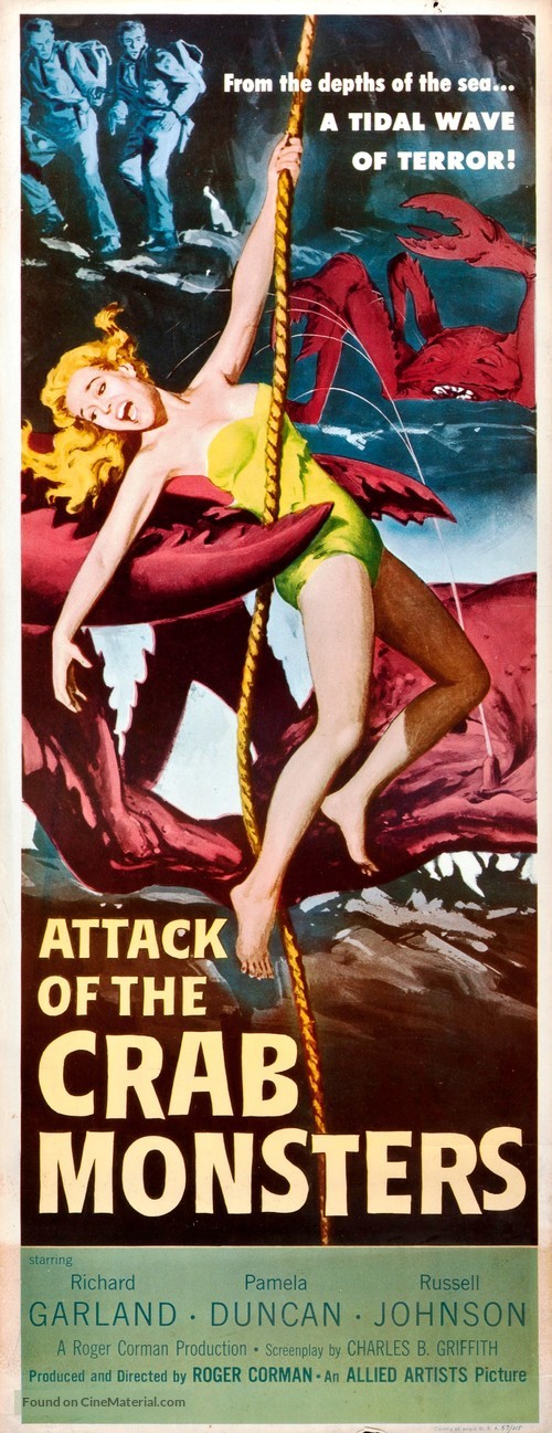 Attack of the Crab Monsters - Movie Poster