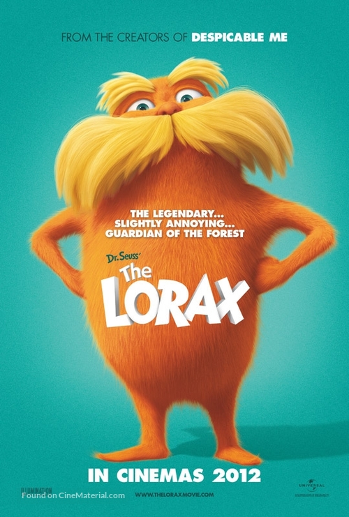 The Lorax - British Movie Poster