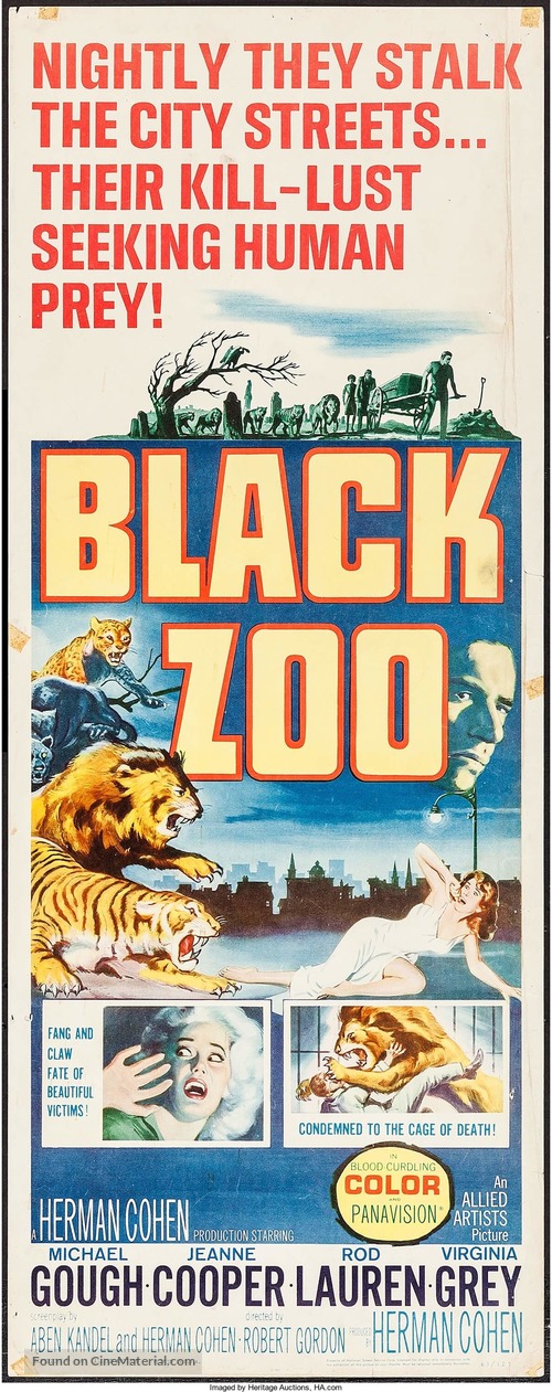 Black Zoo - Movie Poster