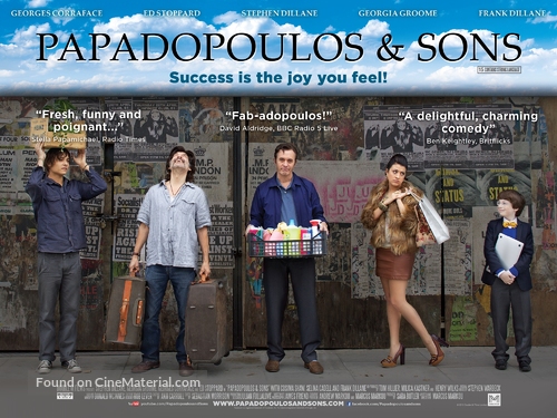 Papadopoulos &amp; Sons - British Movie Poster