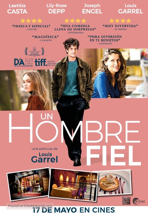L&#039;homme fid&egrave;le - Spanish Movie Poster