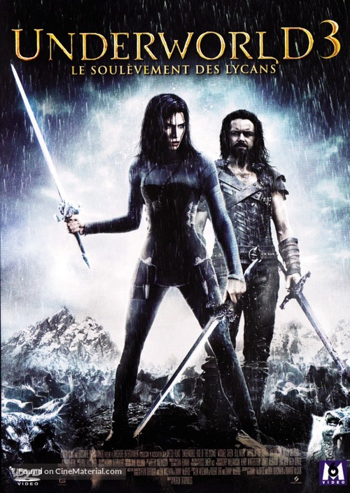 Underworld: Rise of the Lycans - French Movie Cover
