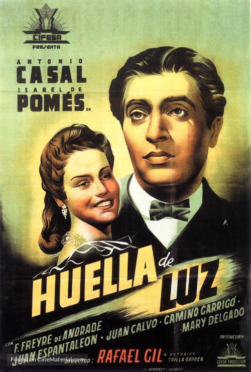 Huella de luz - Spanish Movie Poster