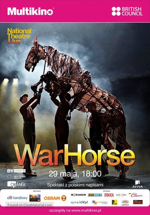 National Theatre Live: War Horse - Polish Movie Poster