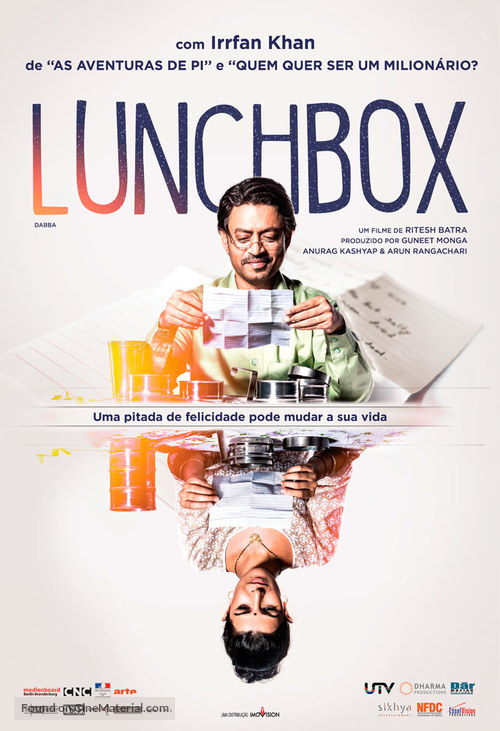 The Lunchbox - Brazilian Movie Poster