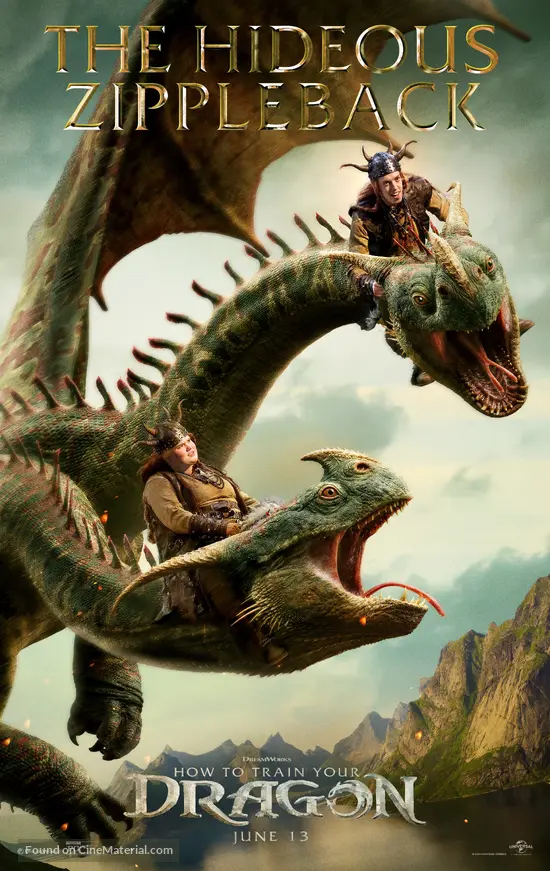 How to Train Your Dragon - Movie Poster