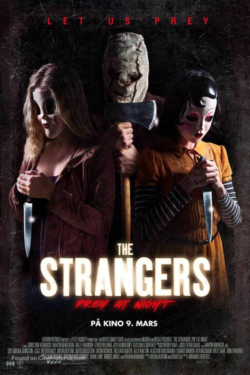 The Strangers: Prey at Night - Norwegian Movie Poster