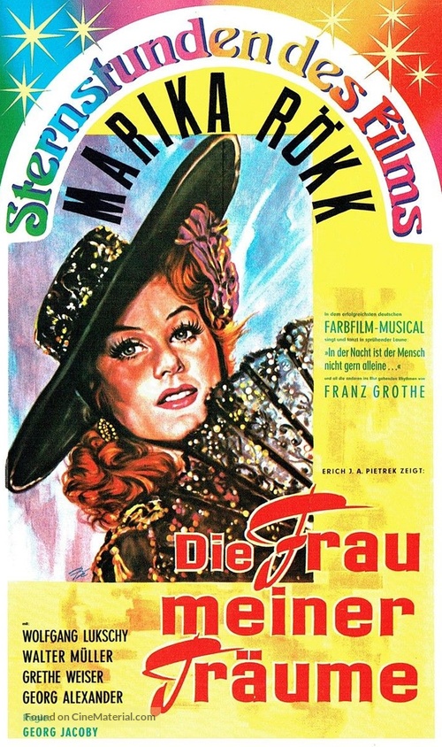 Die Frau meiner Tr&auml;ume - German VHS movie cover