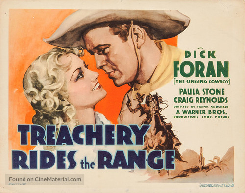 Treachery Rides the Range - Movie Poster